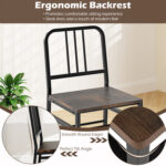 3-Piece Dining Table Set with Rectangular Kitchen Table and 2 Chairs - Image 9