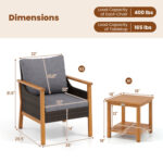 3 Piece Patio Furniture Set - Image 5