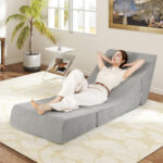 3-in-1 Folding Sofa Bed with Washable Zippered Cover - Image 6