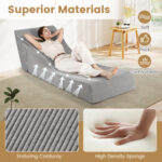 3-in-1 Folding Sofa Bed with Washable Zippered Cover - Image 8
