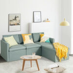 Convertible L-Shaped Sectional Sofa Couch with Reversible Chaise - Image 2