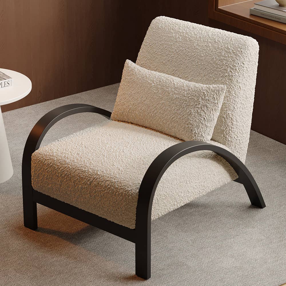 Upholstered Armchair Single Sofa Accent Chair