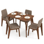 5-Piece Kitchen Table and Upholstered Chairs - Image 4