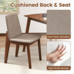 5-Piece Kitchen Table and Upholstered Chairs - Image 7