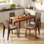 5-Piece Kitchen Table and Upholstered Chairs - Image 2
