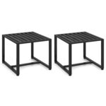 5 Pieces Living Room Set PU Leather Upholstered Sofa Set with 2 Coffee Tables - Image 6