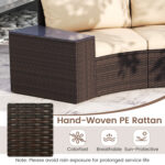 5 Pieces Patio Furniture Set - Image 6