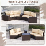 5 Pieces Patio Furniture Set - Image 8