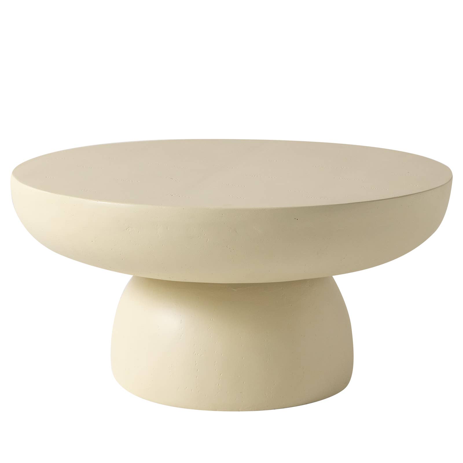 Ruben 27" Fiberstone Pebble Coffee Table - Indoor/Outdoor