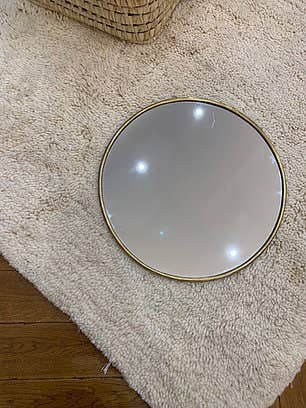 MOROCCAN CIRCLE MIRROR"Brass",Round Mirror, Moroccan Mirror