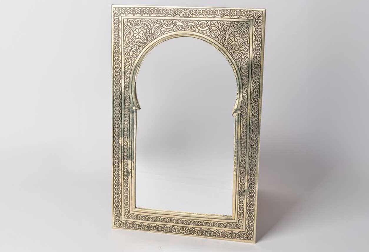 Moroccan Metal Mirror