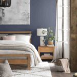 FarmHouse Traditional Rustic Acacia 1 Drawer Nightstand - Image 2