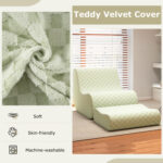 Bean Bag Chair with Ottoman and High Elasticity Sponge - Image 7