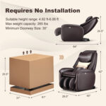 Soothe 26 - Full Body Zero Gravity Massage Chair with Pillow - Image 4