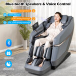 Relaxation 48 - Full Body Zero Gravity Massage Chair SL Track Recliner with Touch Screen - Image 3