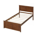 Full/Queen/Twin Size Wooden Bed Frame with Headboard