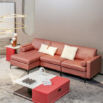 Modular L-shaped 3-Seat Sectional Sofa with Reversible Chaise and 2 USB Ports - Image 2