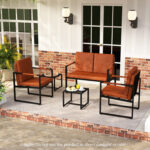 Modern Loveseat Sofa 2 Seater Small Couch - Image 2