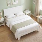 Queen Size Modern Bed Frame with Headboard - Image 2