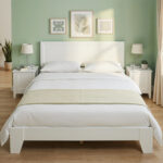 Queen Size Modern Bed Frame with Headboard - Image 3