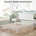 Queen Size Modern Bed Frame with Headboard - Image 5