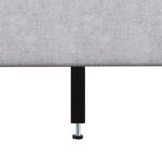 Queen Size Upholstered Platform Bed with Button Tufted Headboard - Image 8