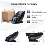Relaxation 29-Full Body Massage Chair with Waist Heating & Airbag Massage - Image 4