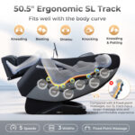 Relaxation 29-Full Body Massage Chair with Waist Heating & Airbag Massage - Image 7