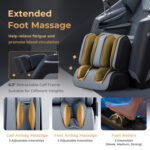 Relaxation 29-Full Body Massage Chair with Waist Heating & Airbag Massage - Image 9