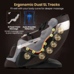 Relaxation 44 - Fully Body Massage Chair with Airbags and Waist Heater - Image 5