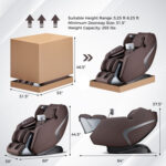 2025 Enjoyment 13 Pro - 4D SL-Track Full Body Massage Chair with Zero-Gravity Design - Image 3
