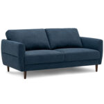 72 Inch Small Fabric Loveseat Sofa Couch with with Solid Frame