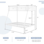 Space-saving Metal Slatted Bed Frame for Teens and Adults Noise-free No Box Spring Needed - Image 5