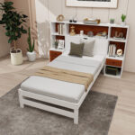 Bed Frame with Storage Headboard and Nightstands - Image 6