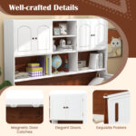 Twin Bed with Bookcase with Shelves and Wooden Slat Support No Box Spring Needed for Living Room Bedroom - Image 10
