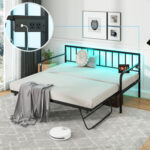 Twin Daybed with Charging Station and LED Lights - Image 6