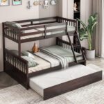 Twin Over Full Convertible Bunk Bed with Twin Trundle - Image 2