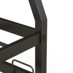 Twin Over Full Bunk Bed Frame with Trundle for Guest Room - Image 12