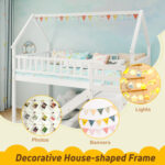 Twin Over Twin Bunk Bed with Slide and Staircase - Image 6