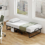 ã€Free $29 Pillow with Bed Purchaseã€‘Twin Size Folding Bed with 5 Inch Mattress