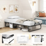 ã€Free $29 Pillow with Bed Purchaseã€‘Twin Size Folding Bed with 5 Inch Mattress - Image 10