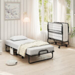 ã€Free $29 Pillow with Bed Purchaseã€‘Twin Size Folding Bed with 5 Inch Mattress - Image 2