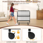ã€Free $29 Pillow with Bed Purchaseã€‘Twin Size Folding Bed with 5 Inch Mattress - Image 8