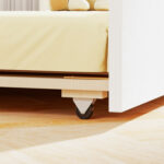 Twin Size House Bed with Trundle Kids Platform Bed with Roof Window - Image 7