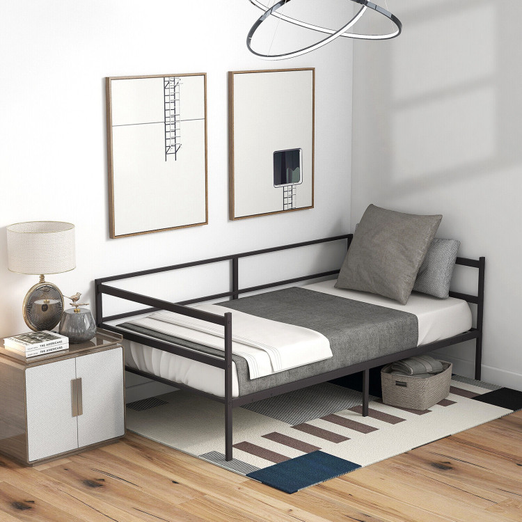 Twin Size Metal Daybed Frame for Living Room Bedroom - Image 6