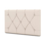 Upholstered Headboard for Twin Size Bed with Fabric Upholstery
