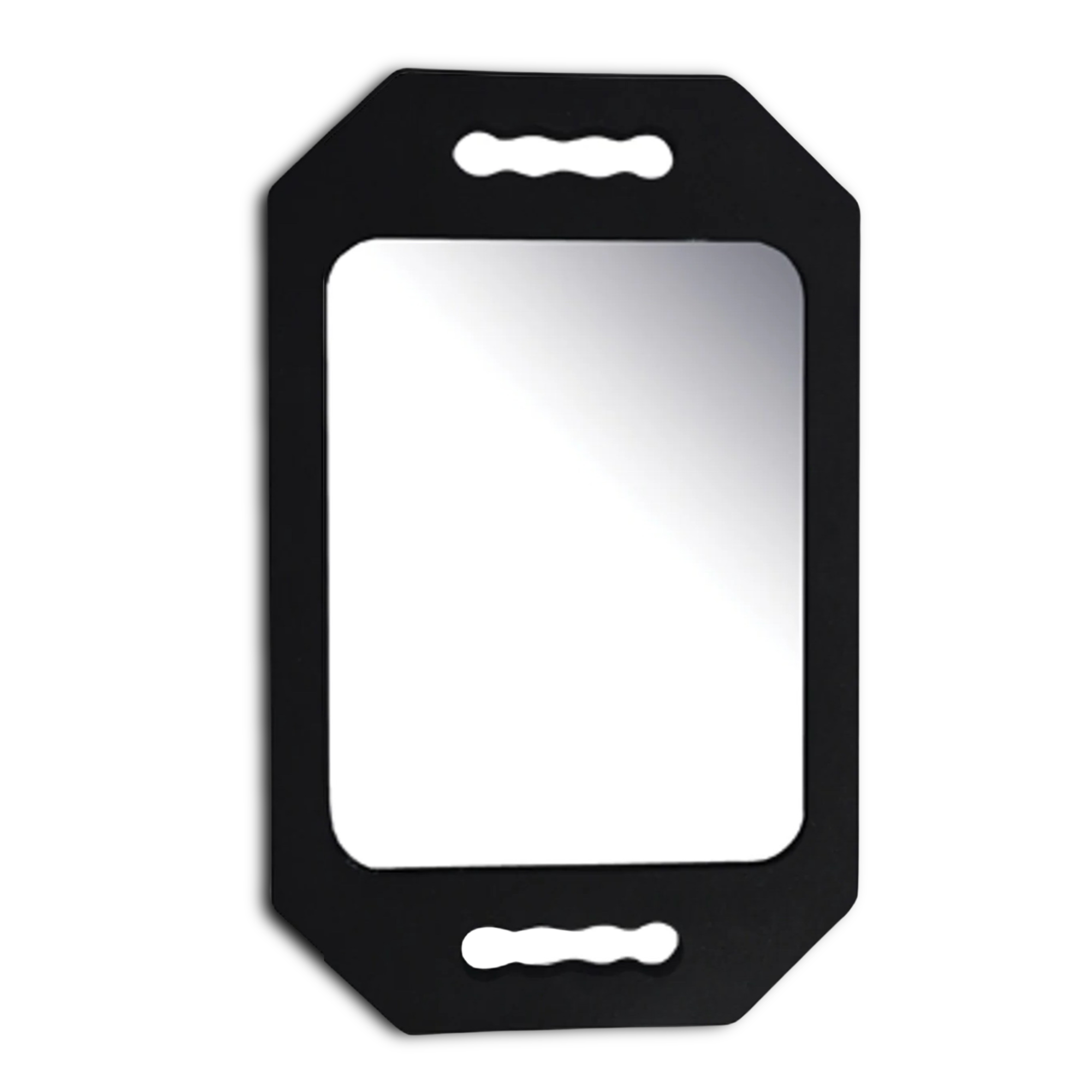 PrimeX Foam Mirror X-Large Rectangle, Barber Mirror, Black
