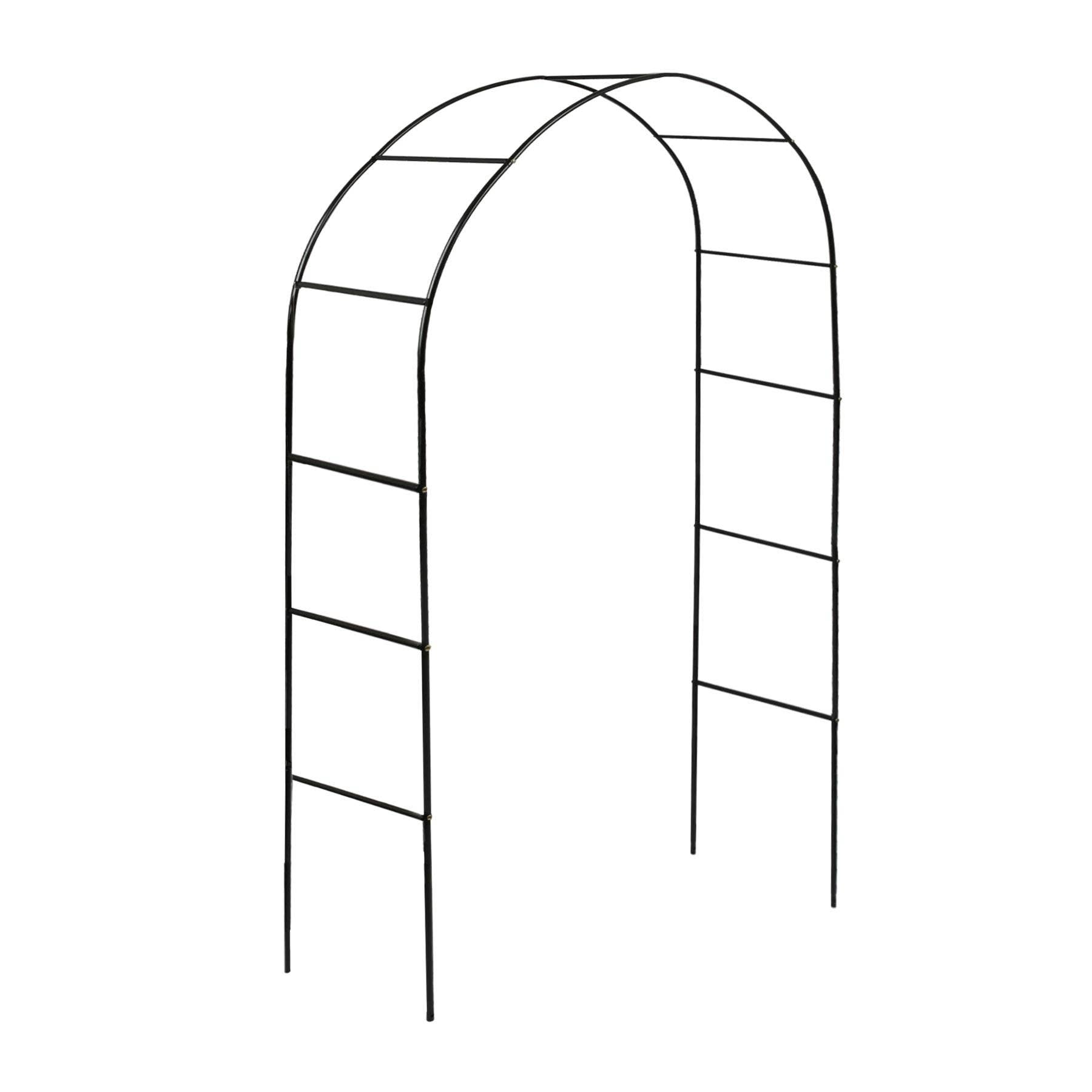 Metal Garden Arbour Arch - 1.4 x 2.4M