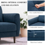 2 Pieces Modern Upholstered Sofa Set with Removable Cushion Covers - Image 6