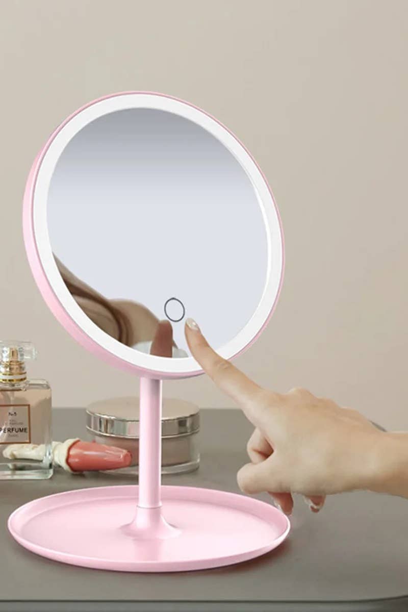 Magnifying LED Makeup Vanity Mirror Zenana Consgt.
